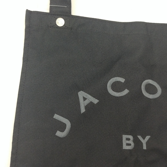 RARE MARC BY MARC JACOBS Shopper \Tote Bag Black Embroidered - Picture 2 of 8